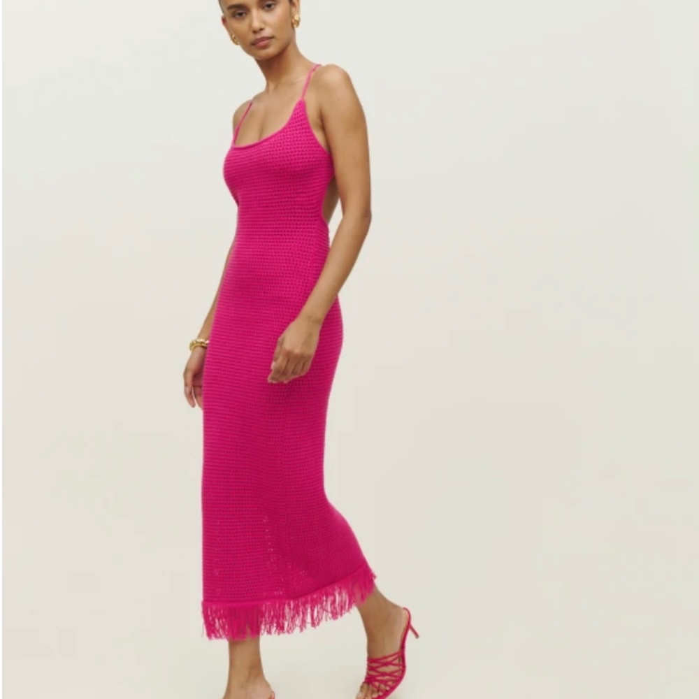 Alexina Open Knit Dress